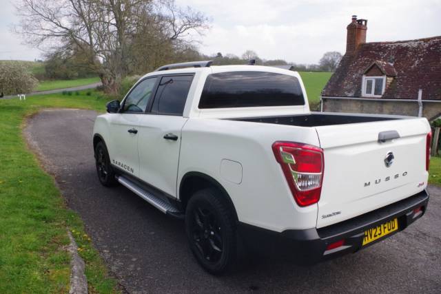 2023 SsangYong Musso 2.2 Double Cab Saracen 4dr Auto (Roll Cover and Tow Bar Fitted) £35994 vat inc price