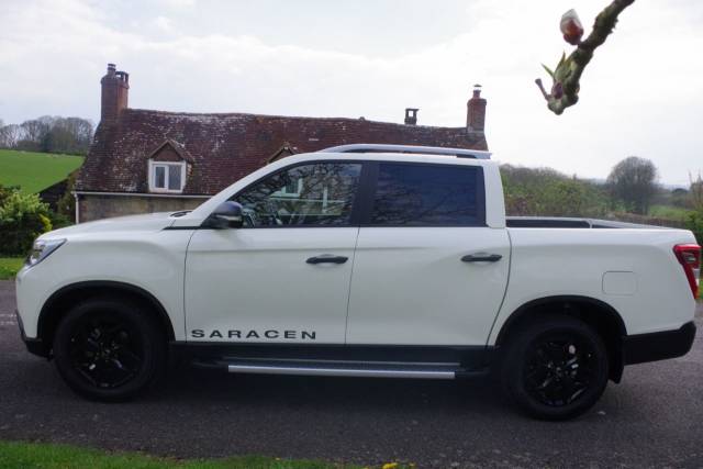 2023 SsangYong Musso 2.2 Double Cab Saracen 4dr Auto (Roll Cover and Tow Bar Fitted) £35994 vat inc price