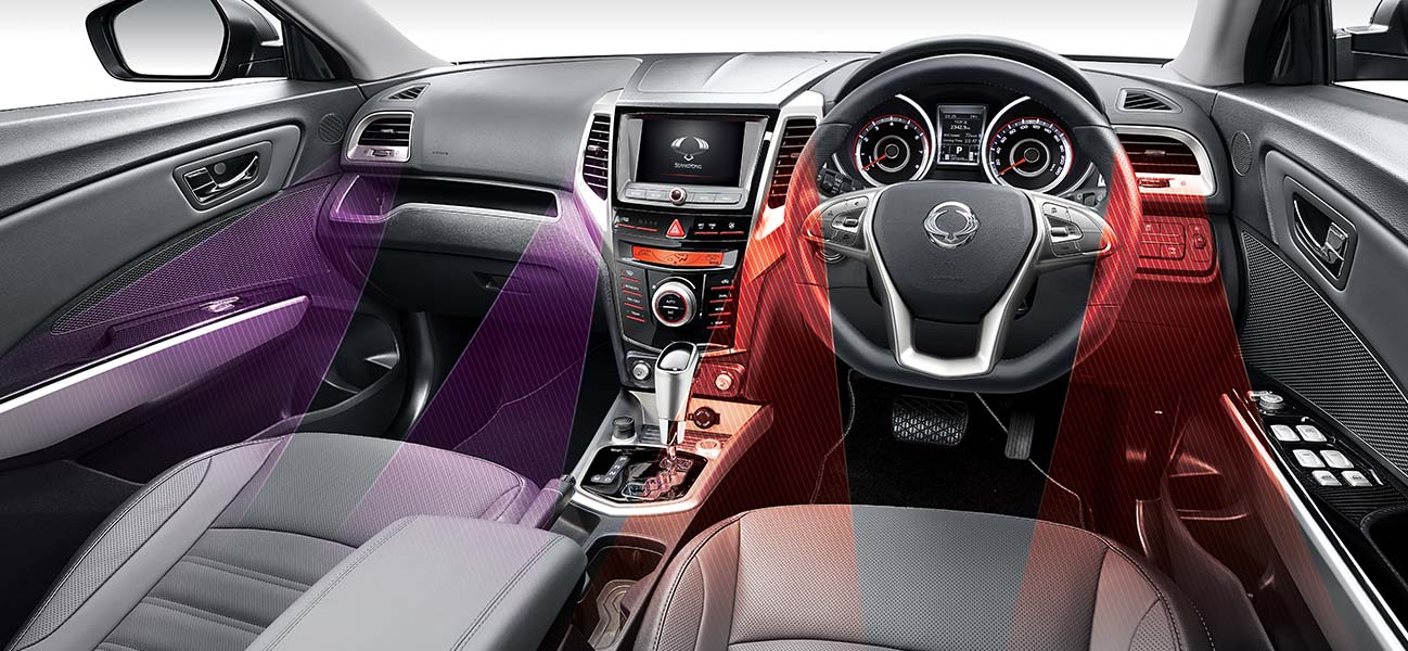 Dual-Zone Air Conditioning